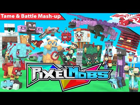 Pixelmobs Mash-up - Official Trailer (Minecraft Map & Texture Pack)