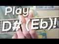 One Minute Guitar: How To Play D# (Eb)!