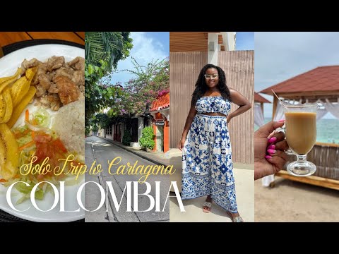 My Solo Trip to Colombia | Exploring Cartagena 🇨🇴