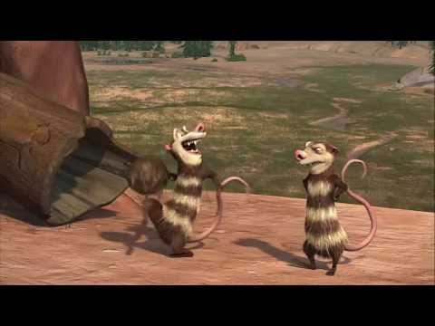 Ice Age: Crash and Eddie funny scenes
