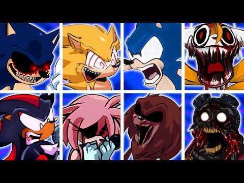 Confronting Yourself but Sonic Characters Sing It