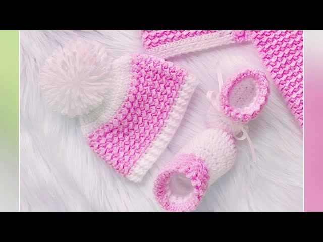 Vídeo relacionado con Crea Con Patrones. Serie Ganchillo. Gorros Y Patucos Para Bebes Tejidos A Gachillo - Número 11 (LABORES-GANCHILLO)