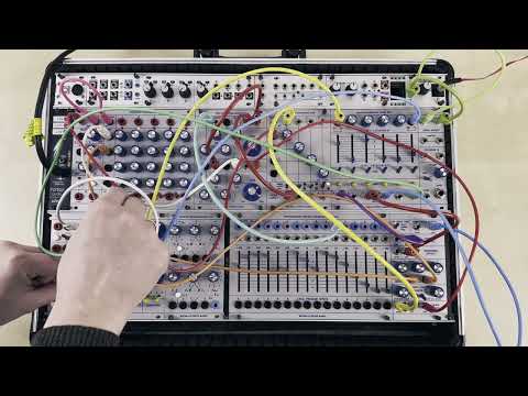 Buchla & Tiptop Audio 200 series: 296t and 207t sound demo (no talking)