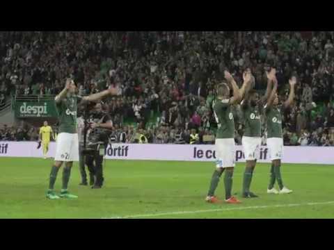 ASSE 2-0 Monaco: la communion avec les Kops !