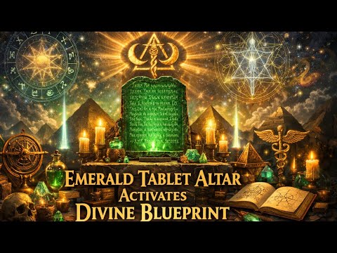 Sacred Space Technology: How the Emerald Tablet Altar Connects You Directly to Monadic Source