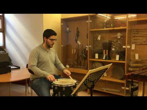 Arhus Etude no. 9 Snare Drum