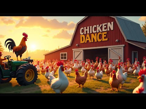 Chicken Dance Party - Fun Music Video Dance Song for Kids