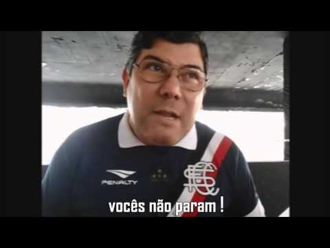 "Chamada do Presidente do Santa Cruz Alírio Moraes para a torcida tricolor" Barra: Portão 10 &bull; Club: Santa Cruz