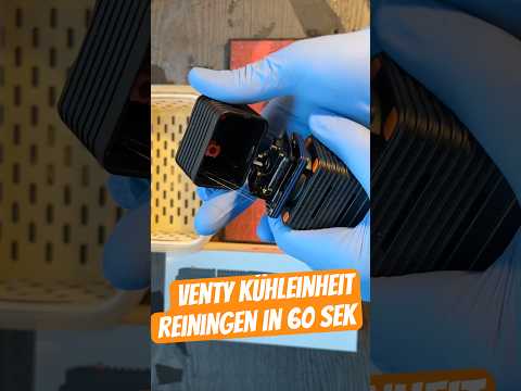 Venty Kühleinheit reinigen in 60sek