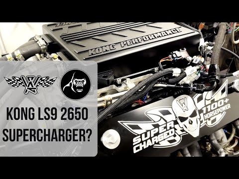 +1100HP Wegner built 376ci LS3 w/ Kong LS9 2650 Supercharger