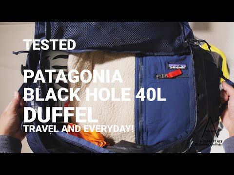 GETESTET! PATAGONIA BLACK HOLE 40L DUFFEL BAG RUCKSACK WASSERABWEISEND #patagonia #unboxing #travel