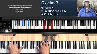 People Make the World Go Round (by The Stylistics) - Piano Tutorial