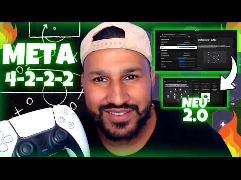 🚨4-2-2-2 NEU 2.0🔥Die Beste TAKTIK in EA FC 24 um viel BESSER zu werden🤫Mit Anweisungen