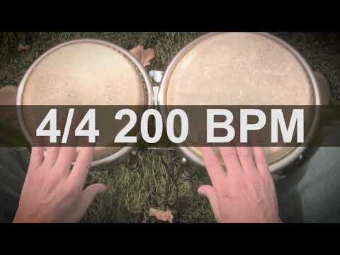 🔴 200 BPM Bongós Metronome