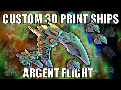 CUSTOM FACTION SHIPS for Twilight Imperium – Argent Flight