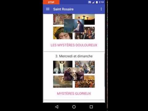 Saint Rosaire Français Video