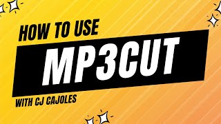 How To Use Mp3cut