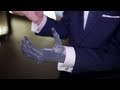 Bertolt Meyer shows us his bionic arm 