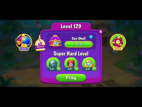 Fishdom Atlantis Level 121→130