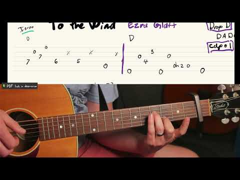 To the Wind Guitar Tutorial // Ezra Glatt