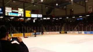 preview picture of video 'Strathroy Jr Rockets @ the Sarnia Sting game'