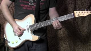 RS Guitarworks SLABELECTRO electric guitar demo with Dr Z M12