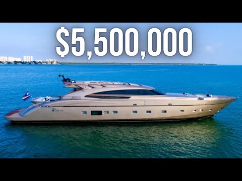 AB Yachts 36M ULTRA FAST SuperYacht Tour | Inside a $5,500,000 Sport Yacht with WATERJETS