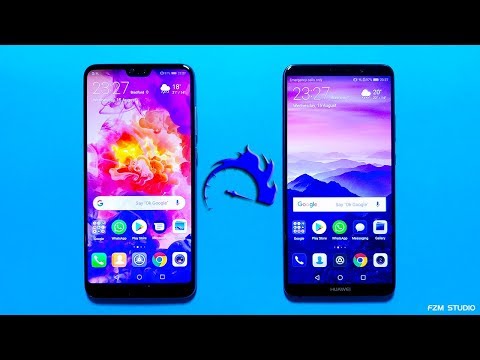 Huawei P20 Pro VS Huawei Mate 10 Pro - Speed Test (4K)