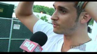 Backstage With Matthew Santos At Lollapalooza