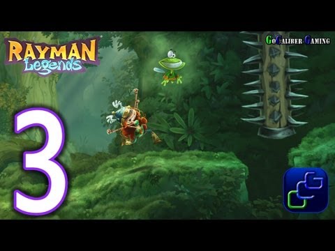 Rayman Legends Walkthrough - Part 3 - Teensies In Trouble: Ropes Course