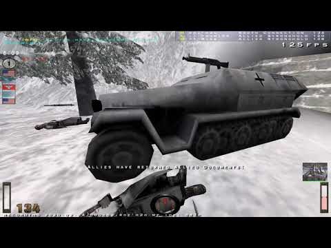 RTCW 1.4 h2o/risk/prowler vs dusty/jam/cliffdark