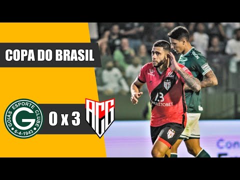 GOIÁS 0 X 3 ATLÉTICO-GO | COPA DO BRASIL 2022 | GOLS