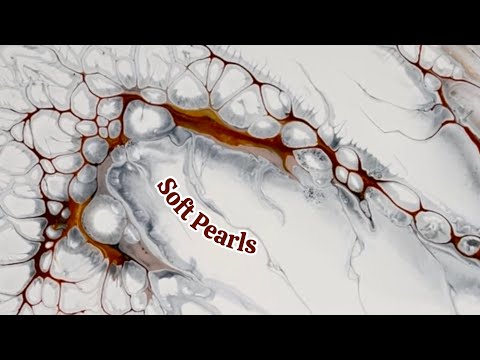 322. SOMETHING NEW “Avalanche” Cloud Pearl Pour, Acrylic Painting, Acrylic Pouring, Art, Cloud Pour