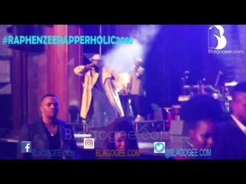 Raph Enzee Performance At Rapperholic Concert