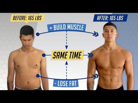 How to Lose Fat AND Gain Muscle at the Same Time (3 Simple Steps)