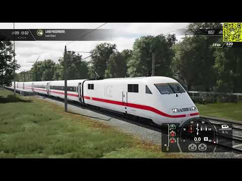 HARI KEDELAPAN JADI MASINIS KERETA LAGI, KERETA CEPAT JERMAN TERNYAMAN - Train Sim World 3
