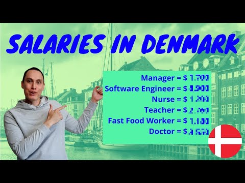 Salaries in Denmark