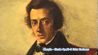 Chopin - Etude Op.10-3 Edur Sadness