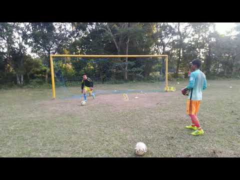How To Triple Shot Stop & Diving Saves (Udalguri United FC)