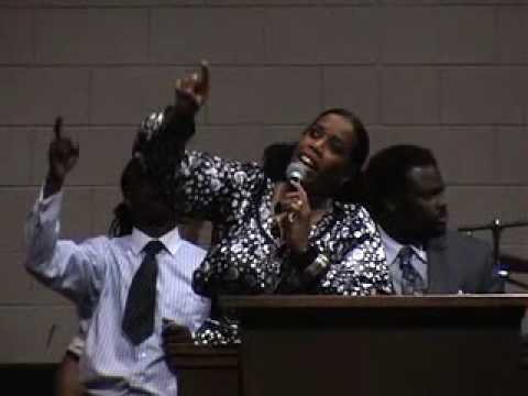 The Singletons singing at the the Greater Deliverance Anniversary