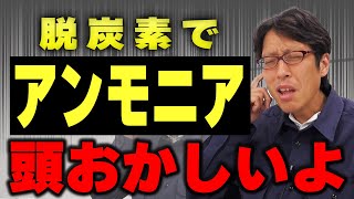 日本はバカなの?脱炭素で世界最大のアンモニア工場を作る!