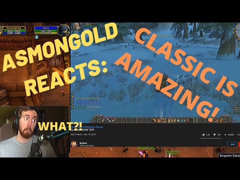 Asmongold REACTS: CLASSIC WOW is GREAT! (classic before PHASE 2)