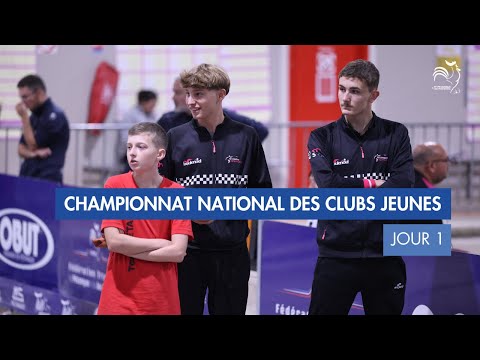 CHAMPIONNAT NATIONAL DES CLUBS JEUNES - JOUR 1