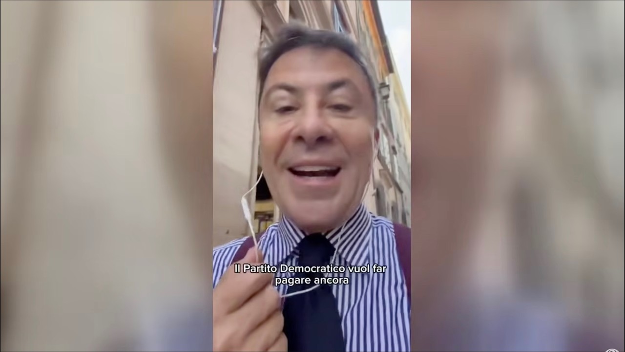 ITALO BOCCHINO: "SENTITO? IL PARTITO DEMOCRATICO VUOLE CONTINUARE A FAR PAGARE IL BOLLO AUTO?"