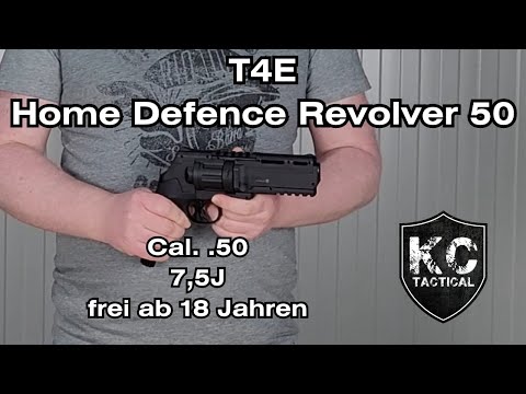 Vorstellung T4E Home Defence Revolver 50 HDR50 frei ab 18 Jahren | KC Tactical