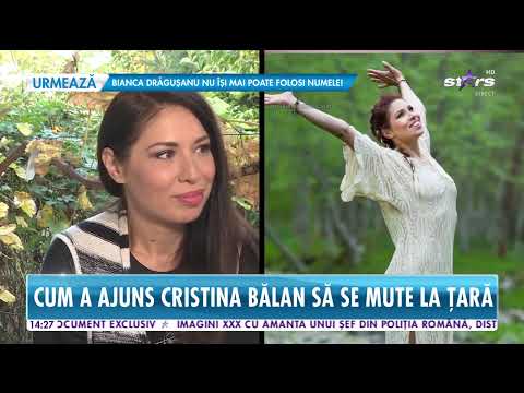 Cristina Bălan și soțul ei, sacrificii pentru copii lor. Cum a ajuns vedeta să se mute la țară