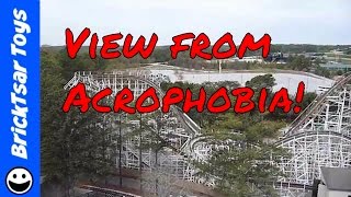 preview picture of video 'Acrophobia Ride view Fall at Six Flags Over Georgia April 3, 2013'