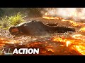 EXTREME The Floor Is Lava Jurassic World Fallen Kingdom All Action