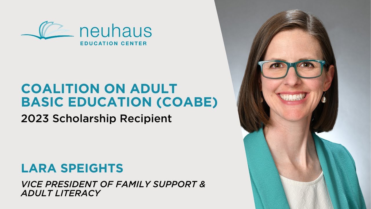 2023 Coalition on Adult Basic Education (COABE) Scholarship