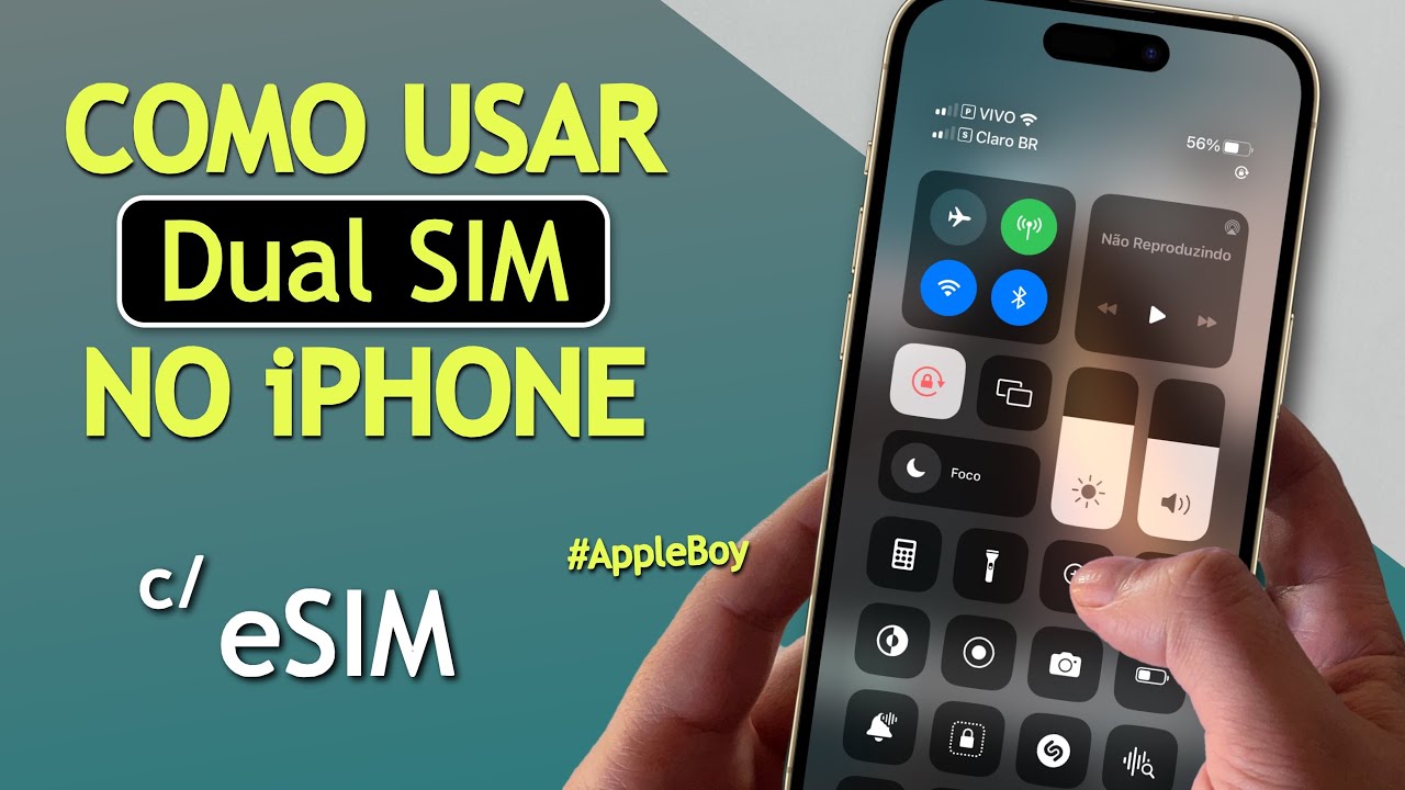 Como configurar e usar o Dual CHIP do iPhone na hora de ligar, enviar mensagens e usar internet 📶?